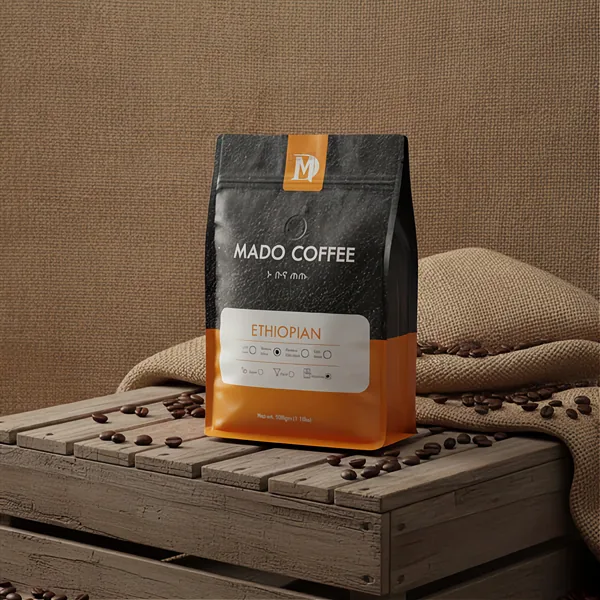 Mado Coffee Ethiopian bag, small-batch roast